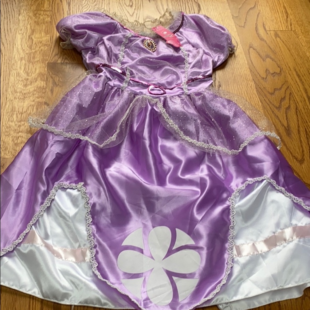 Sofia the First Dress- Sz 4T/5T NWT